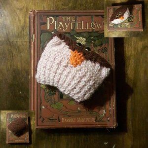 Handknit Decorative Owl